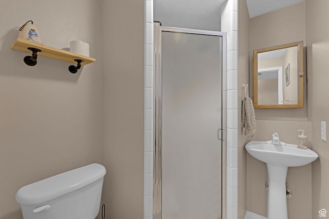 518 W 1330 N, Logan, UT 84341 - bathroom with a stall shower and toilet