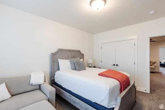 560 N Ventura Ln, Washington, UT 84780 - carpeted bedroom featuring a closet and baseboards