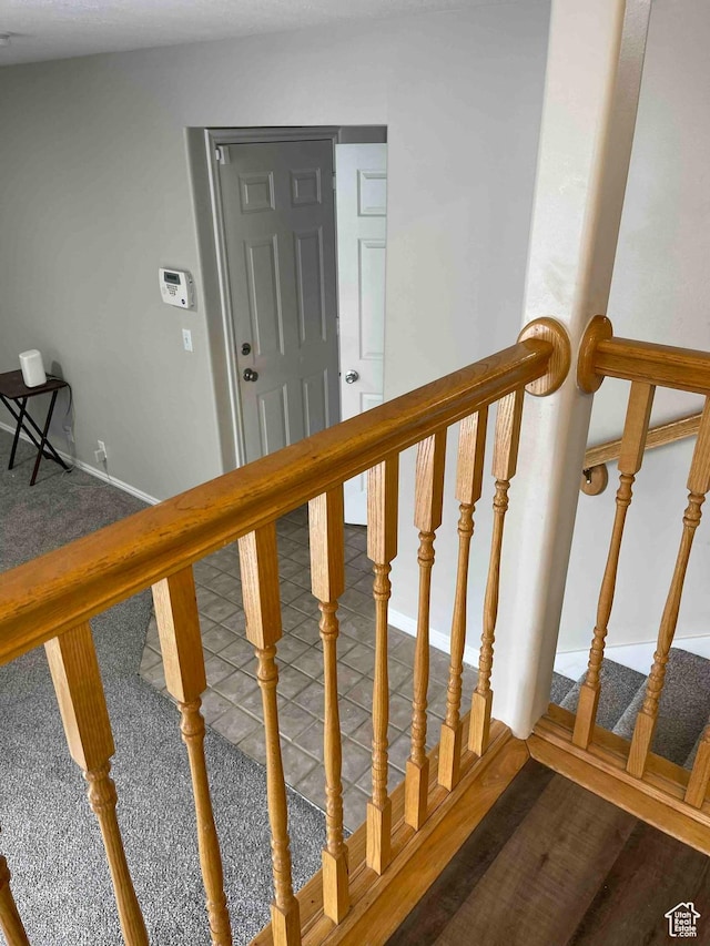 1217 E 3025 N, Layton, UT 84040 - staircase with baseboards
