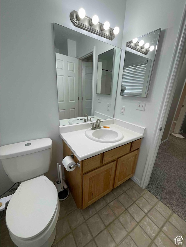 1217 E 3025 N, Layton, UT 84040 - bathroom featuring vanity and toilet