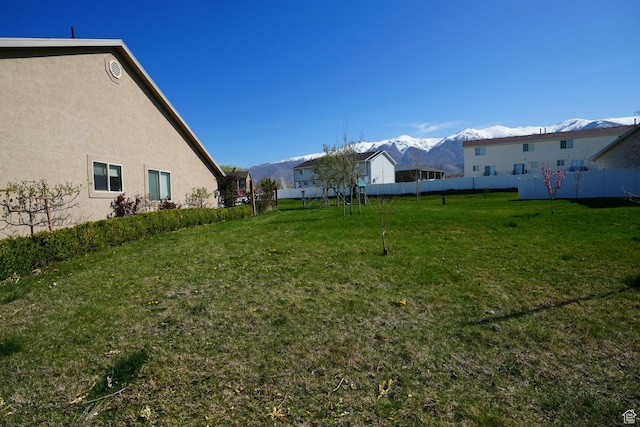 742 N Stonne Ln, Kaysville, UT 84037 - view of yard featuring a mountain view