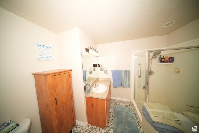 742 N Stonne Ln, Kaysville, UT 84037 - full bath featuring vanity and a shower stall