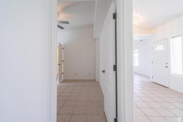 2163 W 127 S, Hurricane, UT 84737 - hall featuring light tile patterned flooring and baseboards