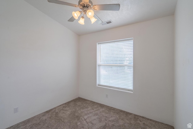 2163 W 127 S, Hurricane, UT 84737 - carpeted empty room with ceiling fan and visible vents