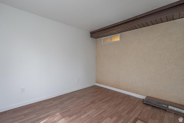 2163 W 127 S, Hurricane, UT 84737 - below grade area featuring baseboards and wood finished floors