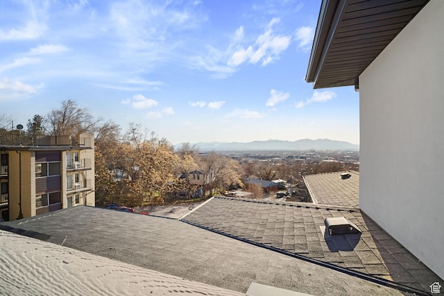 603 N Darwin St E Unit 10, Salt Lake City, UT 84103 - view of patio / terrace featuring a mountain view