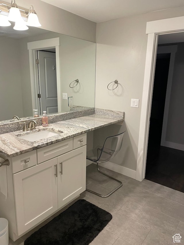 880 N Rocky Mountain Way, Elk Ridge, UT 84651 - bathroom featuring vanity and baseboards