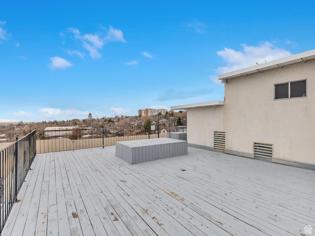 521 E 5th Ave Unit 605, Salt Lake City, UT 84103 - view of wooden deck