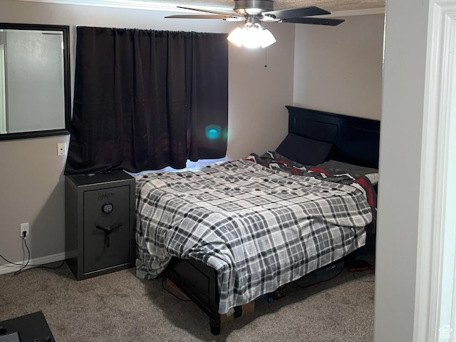 8196 N Cedar Springs Rd Unit 1, Eagle Mountain, UT 84005 - carpeted bedroom with a ceiling fan