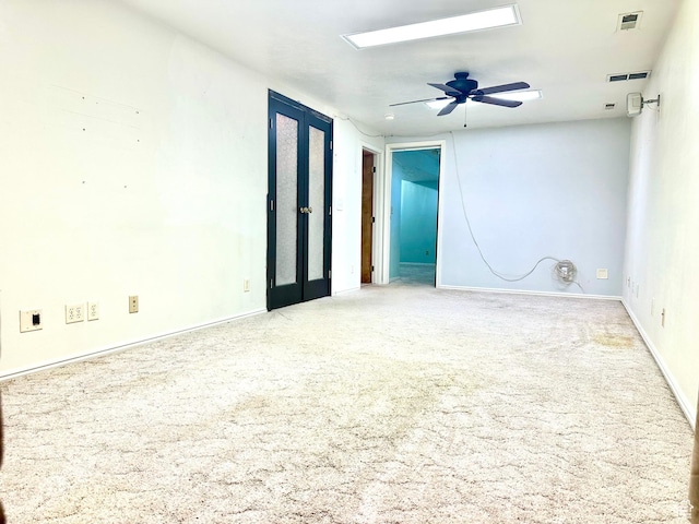384 S 350 W, Vernal, UT 84078 - carpeted empty room with ceiling fan and baseboards