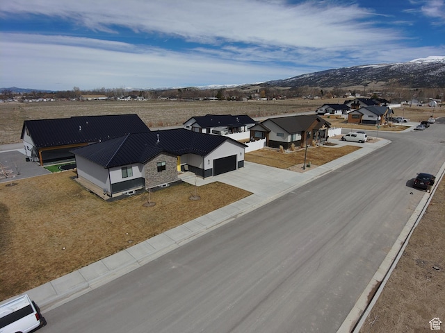 306 W 450 S, Ephraim, UT 84627 - aerial perspective of suburban area with a mountainous background