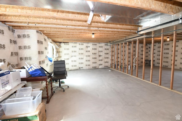 306 W 450 S, Ephraim, UT 84627 - view of unfinished basement