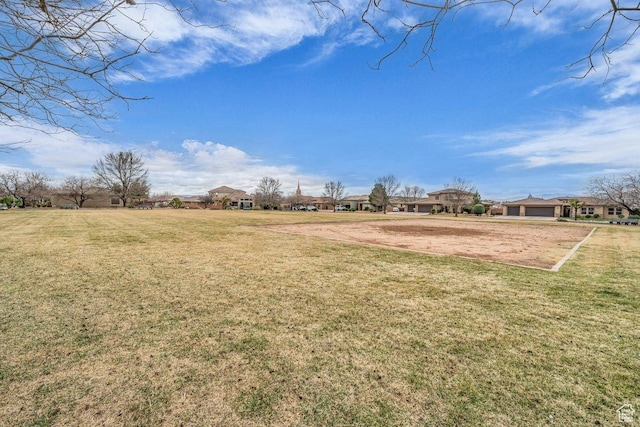 3231 S 300 W, Washington, UT 84780 - view of yard with a residential view and a garage