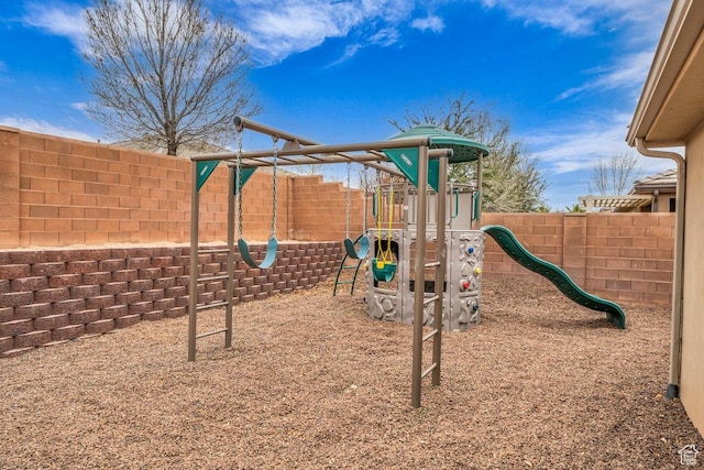 3231 S 300 W, Washington, UT 84780 - community playground featuring a fenced backyard