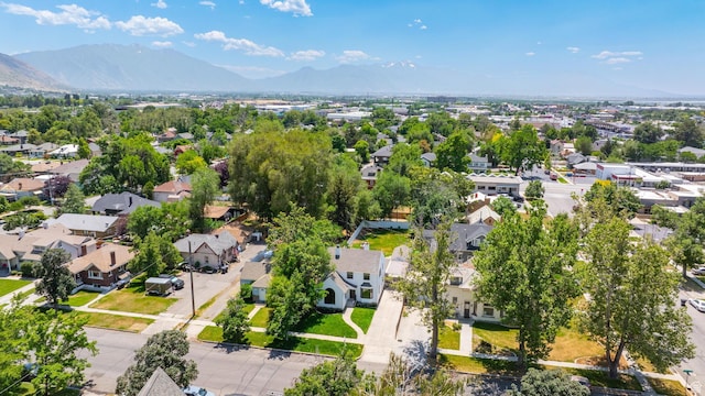 130 E 200 S, Provo, UT 84606 - aerial view of residential area with mountains