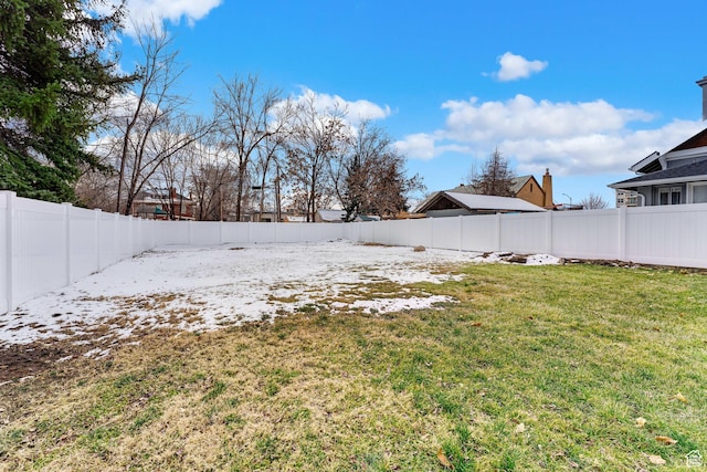 130 E 200 S, Provo, UT 84606 - view of yard featuring a fenced backyard