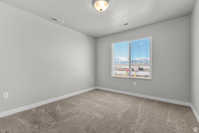 134 E Marciano Way, Grantsville, UT 84029 - carpeted spare room featuring baseboards and visible vents