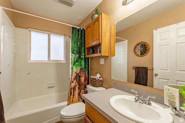 2602 W 1800 S, West Haven, UT 84401 - bathroom with toilet, shower / tub combo, and vanity