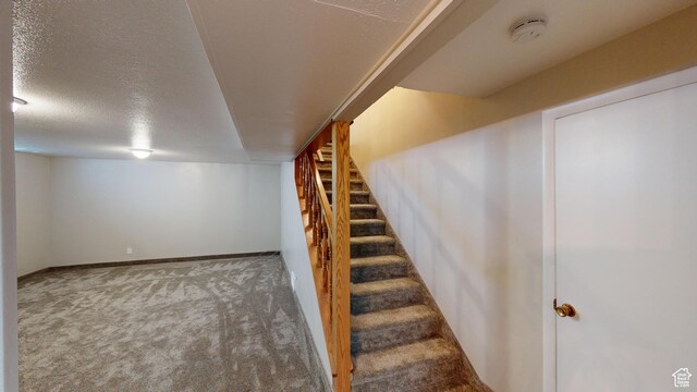 1207 S 600 W, Preston, ID 83263 - stairs with carpet flooring and baseboards