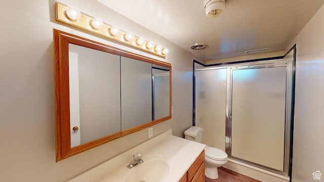 1207 S 600 W, Preston, ID 83263 - full bath featuring vanity and a stall shower