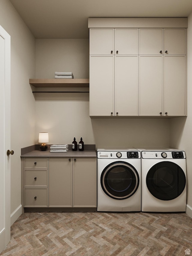 387 S 7900th St E Unit 13, Huntsville, UT 84317 - washroom featuring cabinet space and separate washer and dryer
