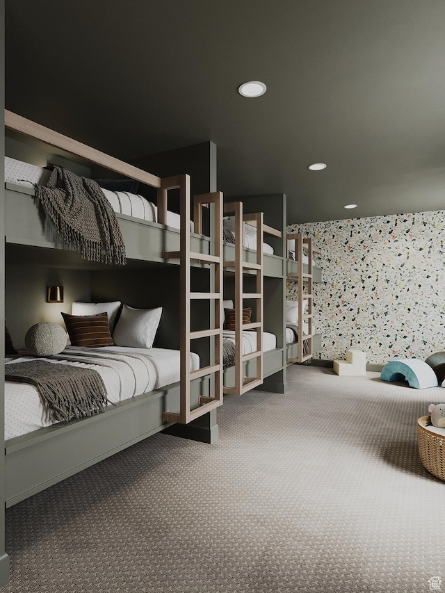 387 S 7900th St E Unit 13, Huntsville, UT 84317 - carpeted bedroom featuring recessed lighting