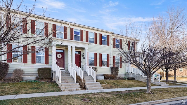 view of townhome / multi-family property
