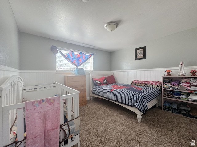 3140 S 4140 W, West Valley City, UT 84120 - carpeted bedroom featuring a wainscoted wall