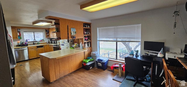1433 W 2060 N, Helper, UT 84526 - office featuring a sink and light wood-style floors