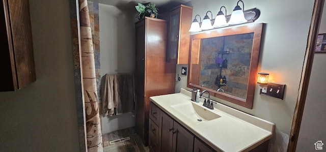 1433 W 2060 N, Helper, UT 84526 - full bathroom with vanity and curtained shower