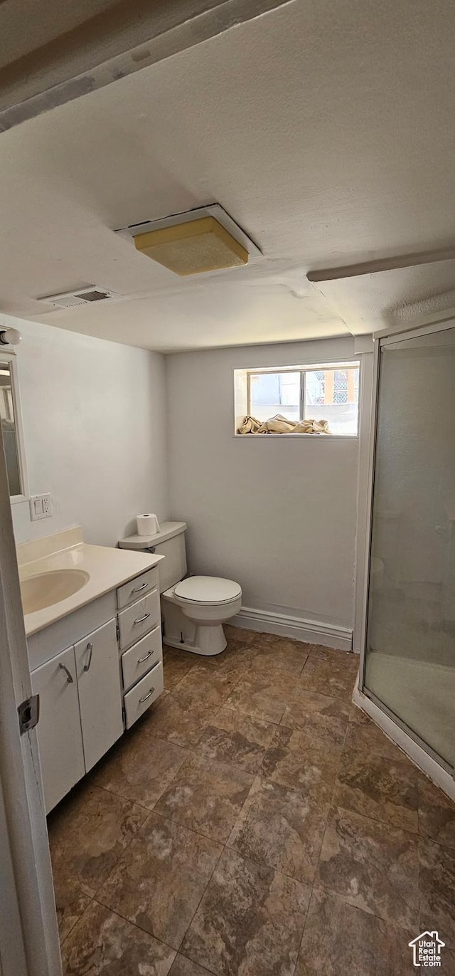 1433 W 2060 N, Helper, UT 84526 - bathroom featuring vanity and a stall shower