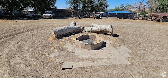1433 W 2060 N, Helper, UT 84526 - exterior view of an outdoor fire pit