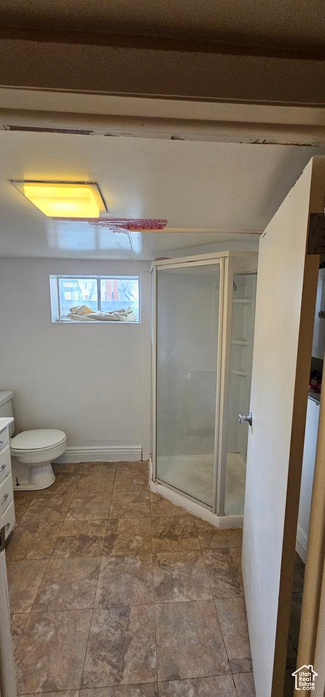 1433 W 2060 N, Helper, UT 84526 - full bathroom featuring vanity, a stall shower, and toilet