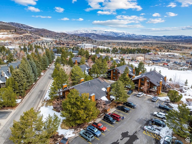2025 Canyons Resort Dr Unit R8, Park City, UT 84060 - birds eye view of property featuring a residential view and a mountain view