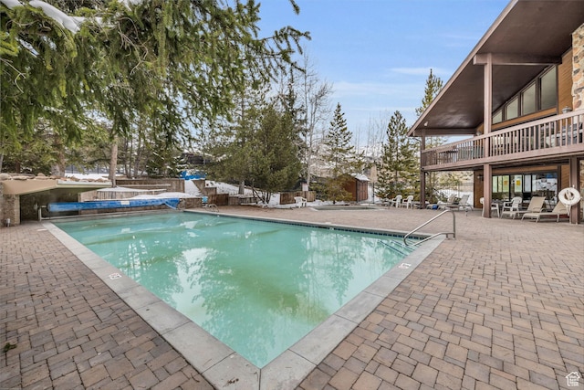 2025 Canyons Resort Dr Unit R8, Park City, UT 84060 - community pool featuring a patio