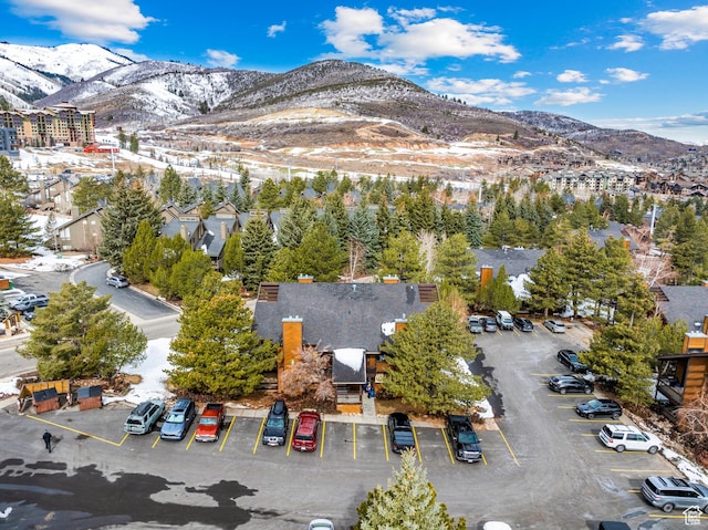 2025 Canyons Resort Dr Unit R8, Park City, UT 84060 - birds eye view of property with a mountain view