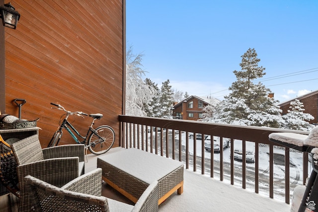2025 Canyons Resort Dr Unit R8, Park City, UT 84060 - view of snow covered back of property
