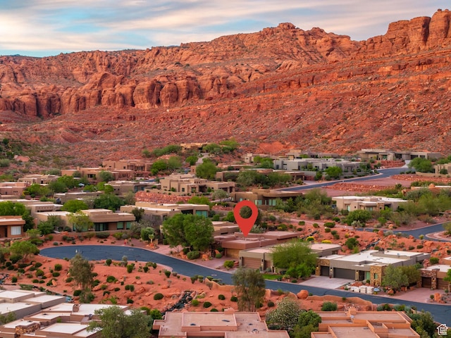 2336 W Entrada Trl Unit 44, St George, UT 84770 - aerial view of a mountain backdrop