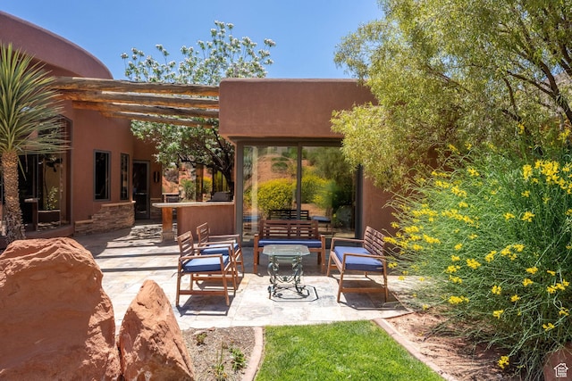 2336 W Entrada Trl Unit 44, St George, UT 84770 - view of patio