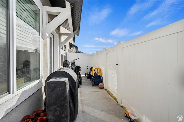 292 N 100 W, Morgan, UT 84050 - view of patio / terrace with a fenced backyard