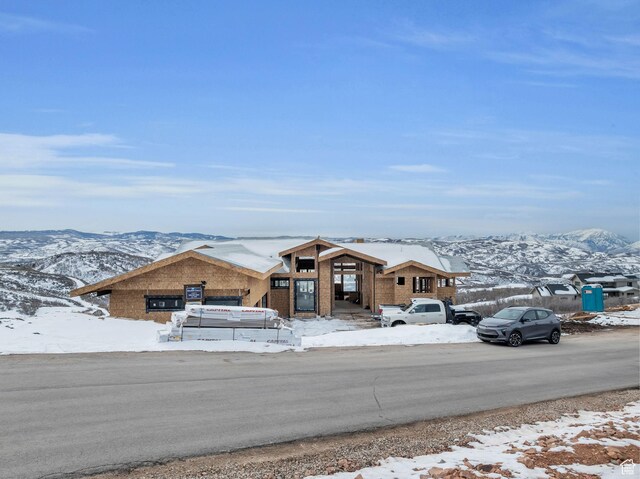 2127 E Peak Dr, Hideout, UT 84036 - view of front of property with a mountain view