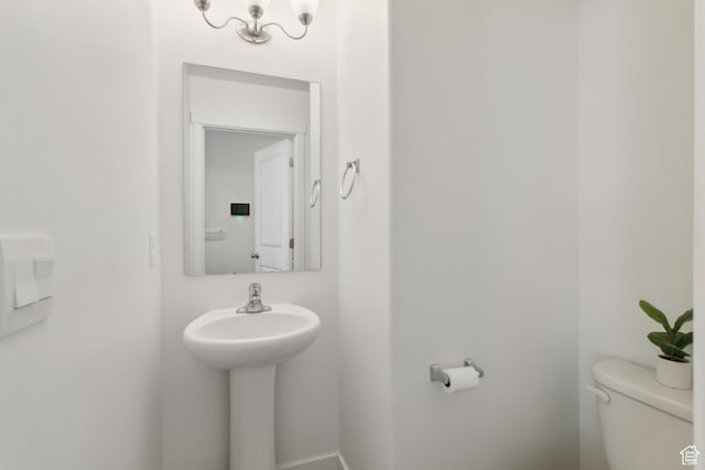 1722 E Muss Dr, Eagle Mountain, UT 84005 - half bathroom with toilet and a sink