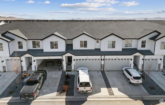 1722 E Muss Dr, Eagle Mountain, UT 84005 - multi unit property with driveway, a garage, and roof with shingles