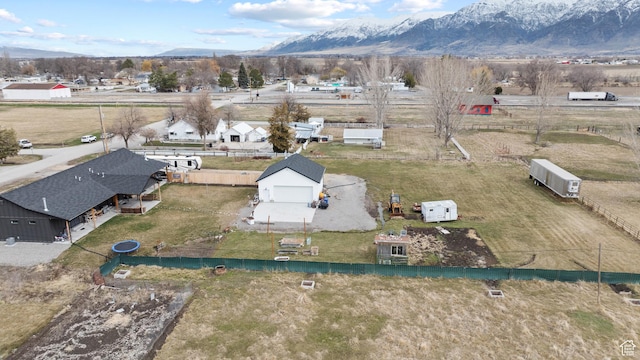 2386 N 3900 W, Corinne, UT 84307 - birds eye view of property with a mountain view