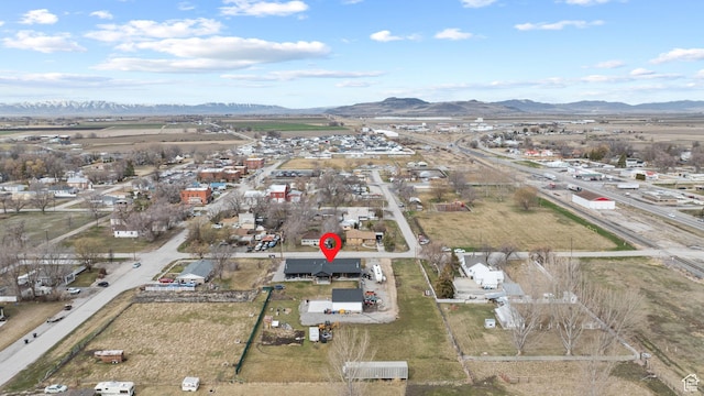 2386 N 3900 W, Corinne, UT 84307 - bird's eye view with a mountain view