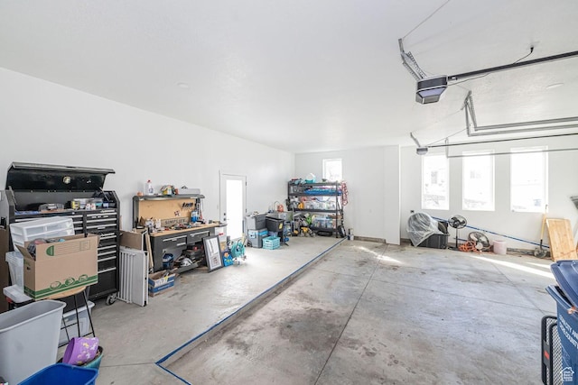 1959 E Deer Crest Cir N, Logan, UT 84341 - garage featuring a garage door opener