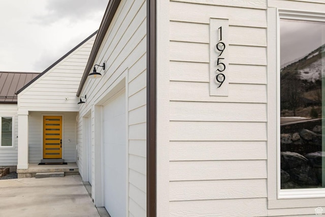 1959 E Deer Crest Cir N, Logan, UT 84341 - entrance to property featuring metal roof