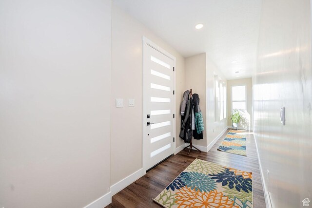 1959 E Deer Crest Cir N, Logan, UT 84341 - interior space featuring recessed lighting, baseboards, and wood finished floors