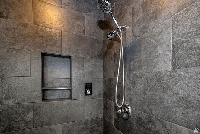 1959 E Deer Crest Cir N, Logan, UT 84341 - room details with a tile shower