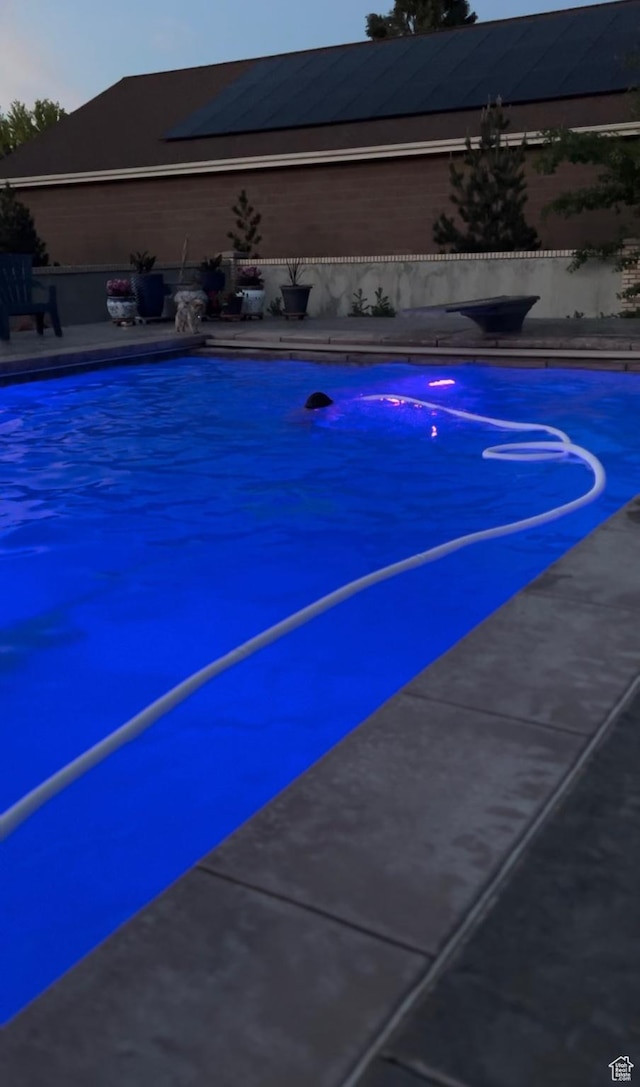 3902 W Angus Dr, South Jordan, UT 84009 - view of swimming pool with a fenced backyard